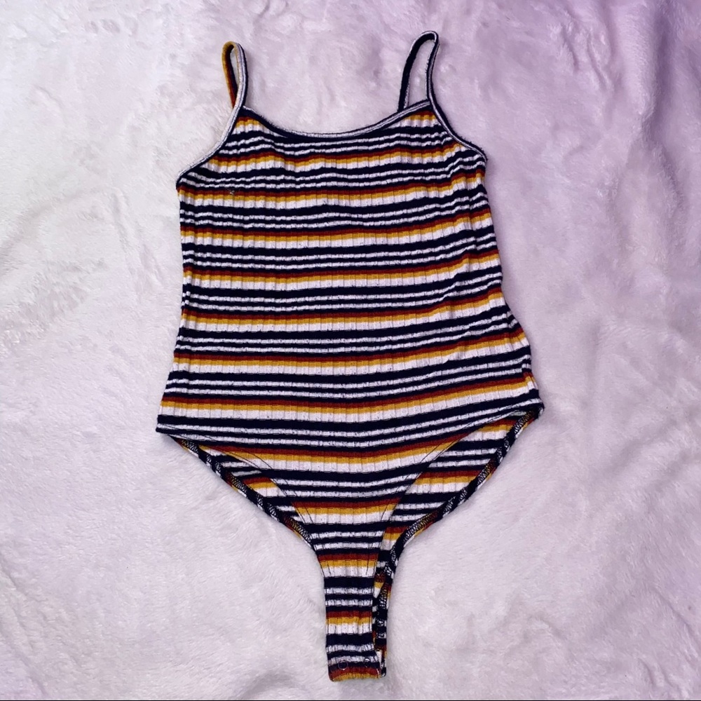Striped Bodysuit